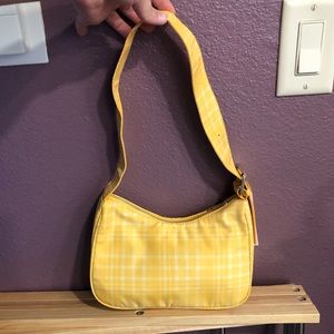 Target (Wild Fable) Yellow Tartan/Plaid mini bag